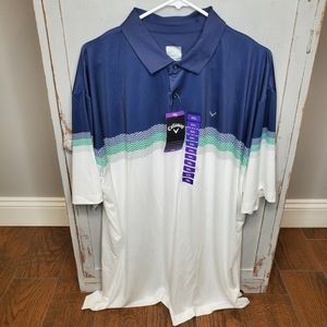 Callaway Opti Dri Golf Polo Size XXL